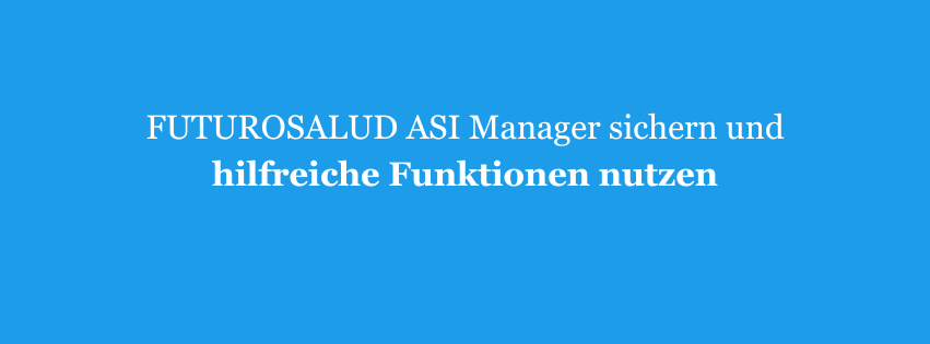 Jetzt ASI Manager buchen